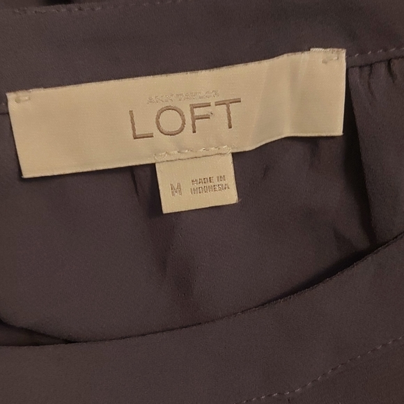🦋 3/$30 Ann Taylor Loft oversize blouse - Picture 3 of 3